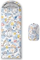 Vista 17 de CVHOUSE - Sacos de dormir para acampar, para 3 estaciones, clima cálido y fresco, ligeros, resistentes al agua, para adultos y niños