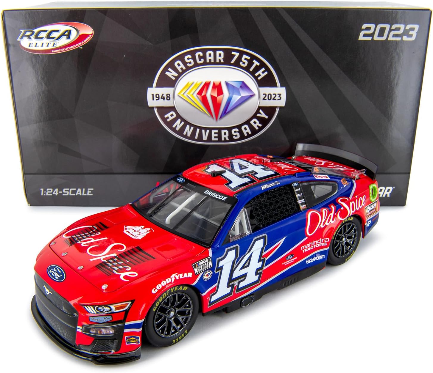Lionel Racing Chase Briscoe Elite 2023 Old Spice Talladega Tribute Diecast Car 1:24 Scale