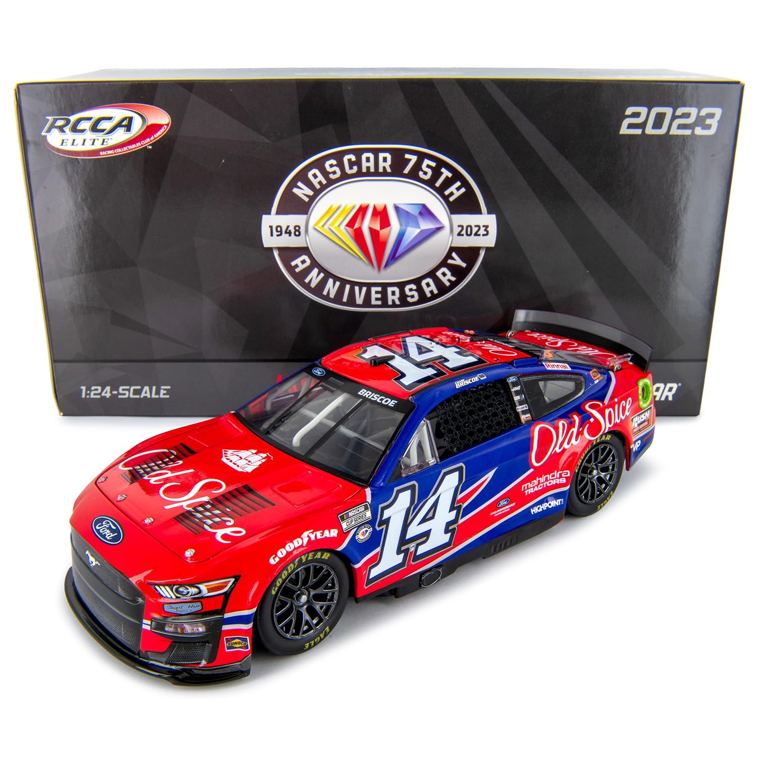 Lionel Racing Chase Briscoe Elite 2023 Old Spice Talladega Tribute Diecast Car 1:24 Scale