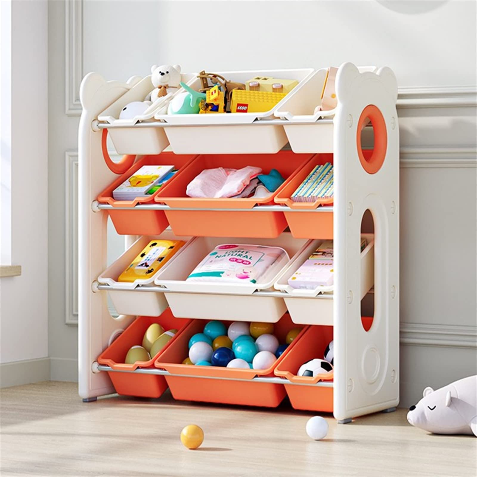 Amazon.co.jp: おもちゃの収納キャビネット 子供用のおもちゃ
