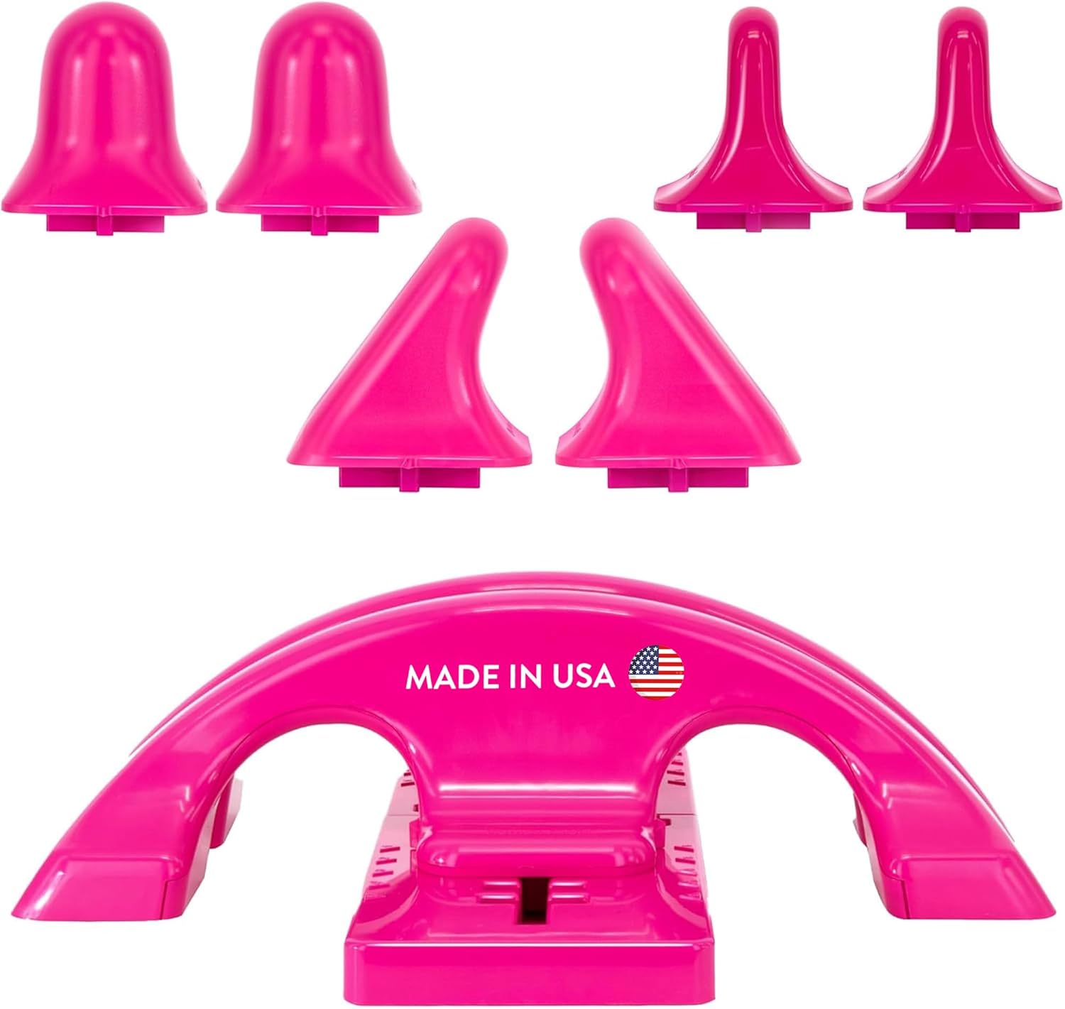 Thrival Relief Pro- Fully Adjustable Psoas, Back and Hip Flexor Muscle Release Tool for Deep Tissue, Trigger Point Massage (Pink) – Made in USA