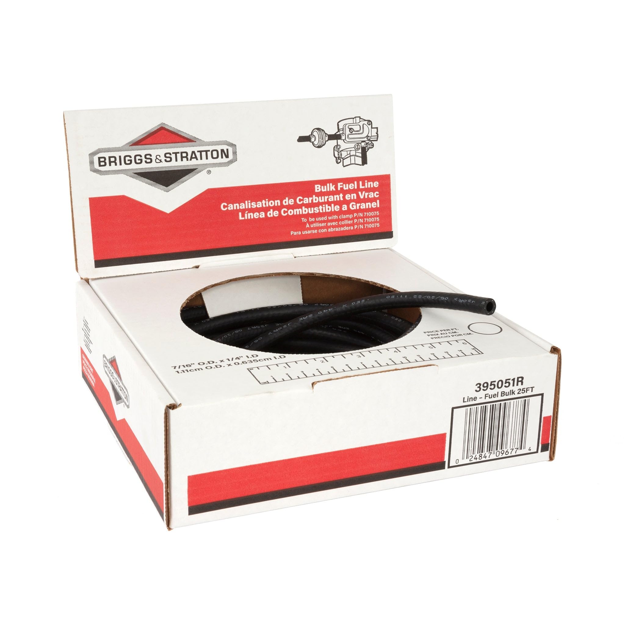 Briggs and Stratton 395051R - Conducto de combustible (7,6 m)
