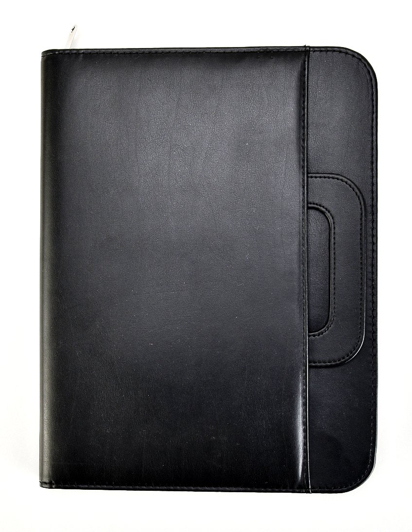 Black A4 Conference Folder With Calculator & Pad / Professional Portfolio CL-835