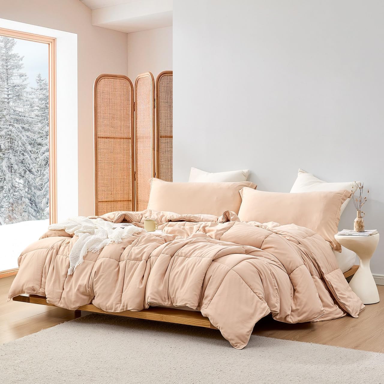 Coma Inducer Hot Days Cool Nights Alaskan King Comforter Set - Apricot