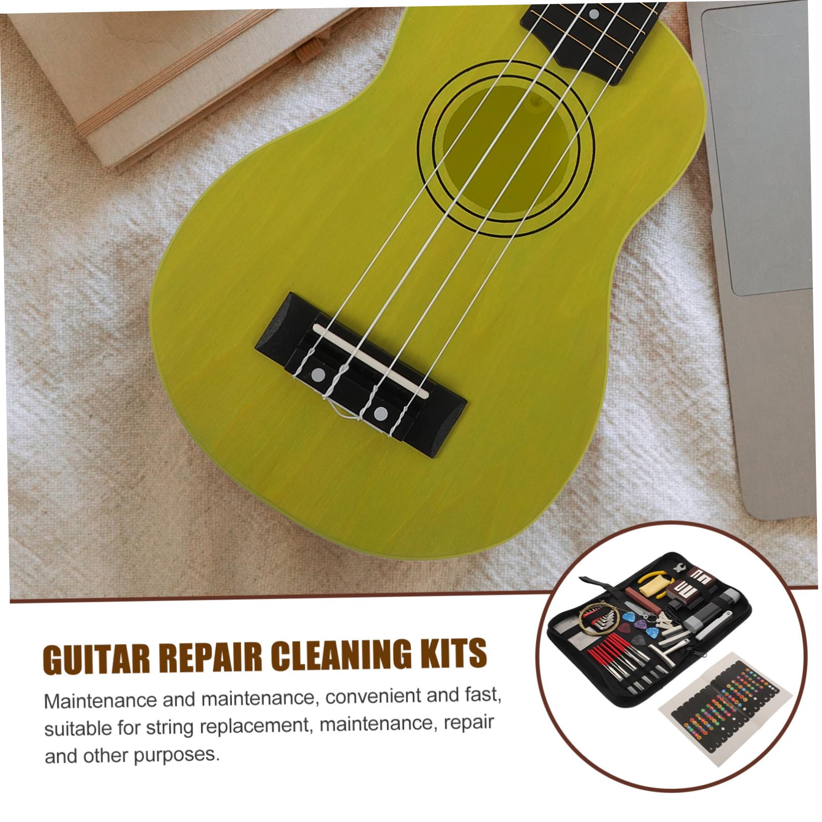 ifundom 72piezas Kit De De Reparación De De Accesorios y Limpieza De Instrumentos