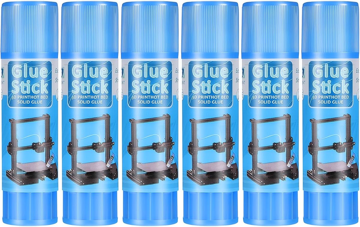 Outus 6 3D Printer Glue Stick Hot Bed 3D Printer Bed Adhesive,Blue,Classic | PVP Glue Stick, 3D Printer Accessories, For PLA ABS PETG PC TPU Filaments, Easy Removal, Strong Bed Adhesion