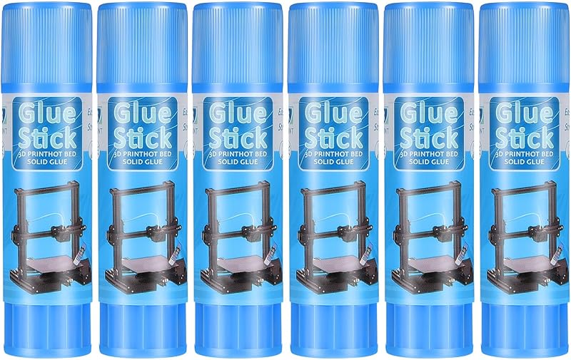 Outus 6 3D Printer Glue Stick Hot Bed 3D Printer Bed Adhesive,Blue,Classic | PVP Glue Stick, 3D Printer Accessories, For PLA ABS PETG PC TPU Filaments, Easy Removal, Strong Bed Adhesion
