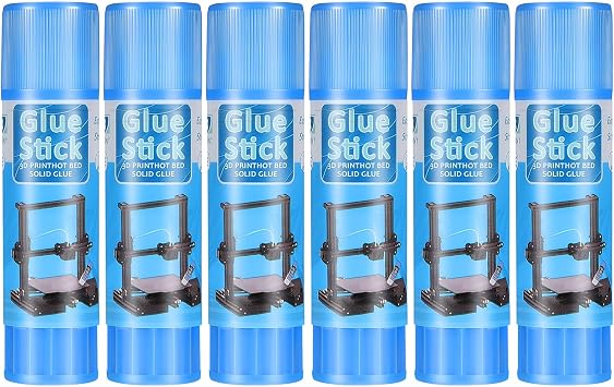 Outus 6 3D Printer Glue Sticks for Hot Bed PVP 3D Printer Adhesive Solid Glue Sticks for PLA/ABS/PETG/PC/TPU Hot Bed Removing Printing Models Blue,Classic