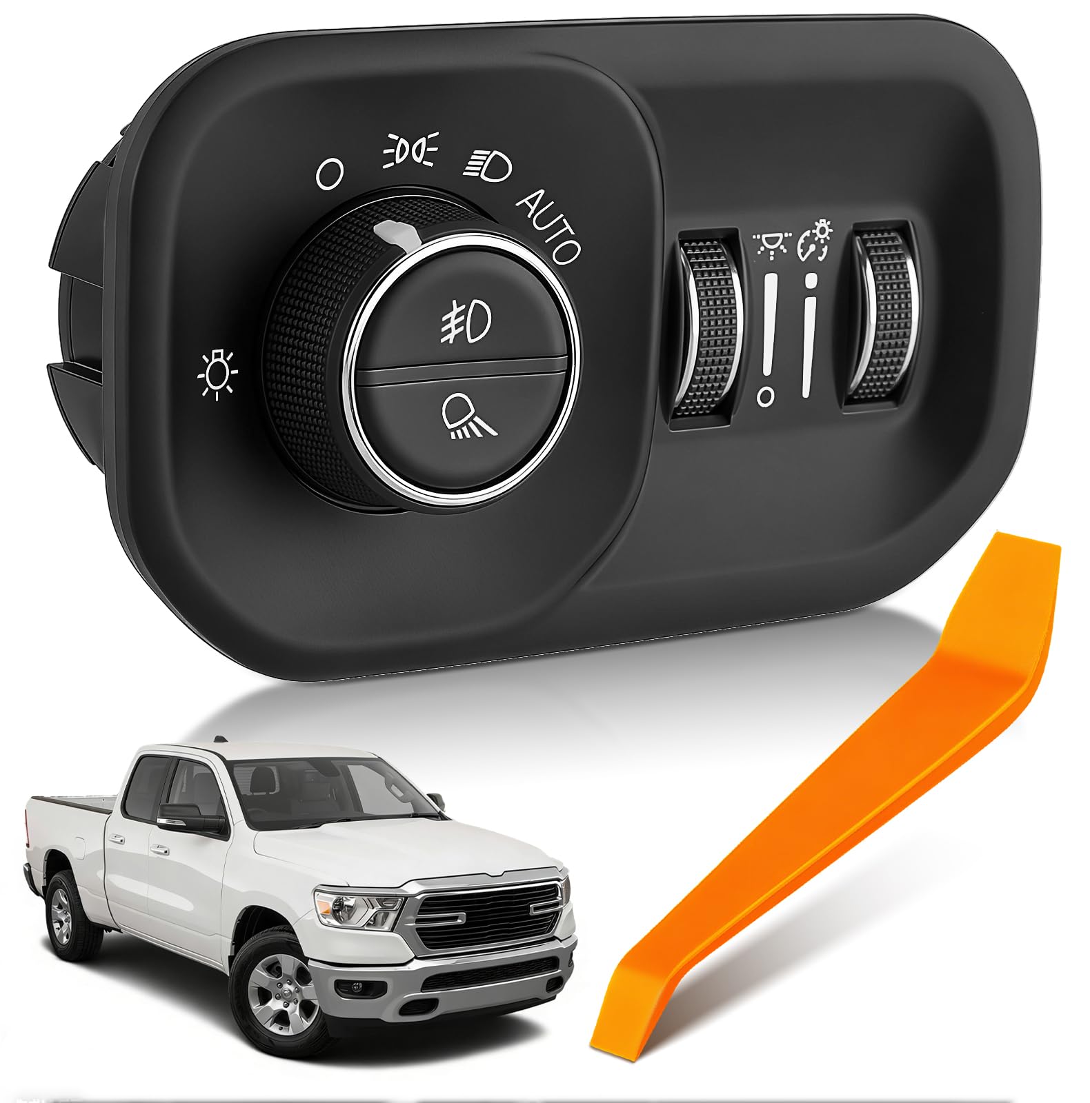 68156061AB Headlight Switch for 2019-2024 Ram 1500 2500 3500