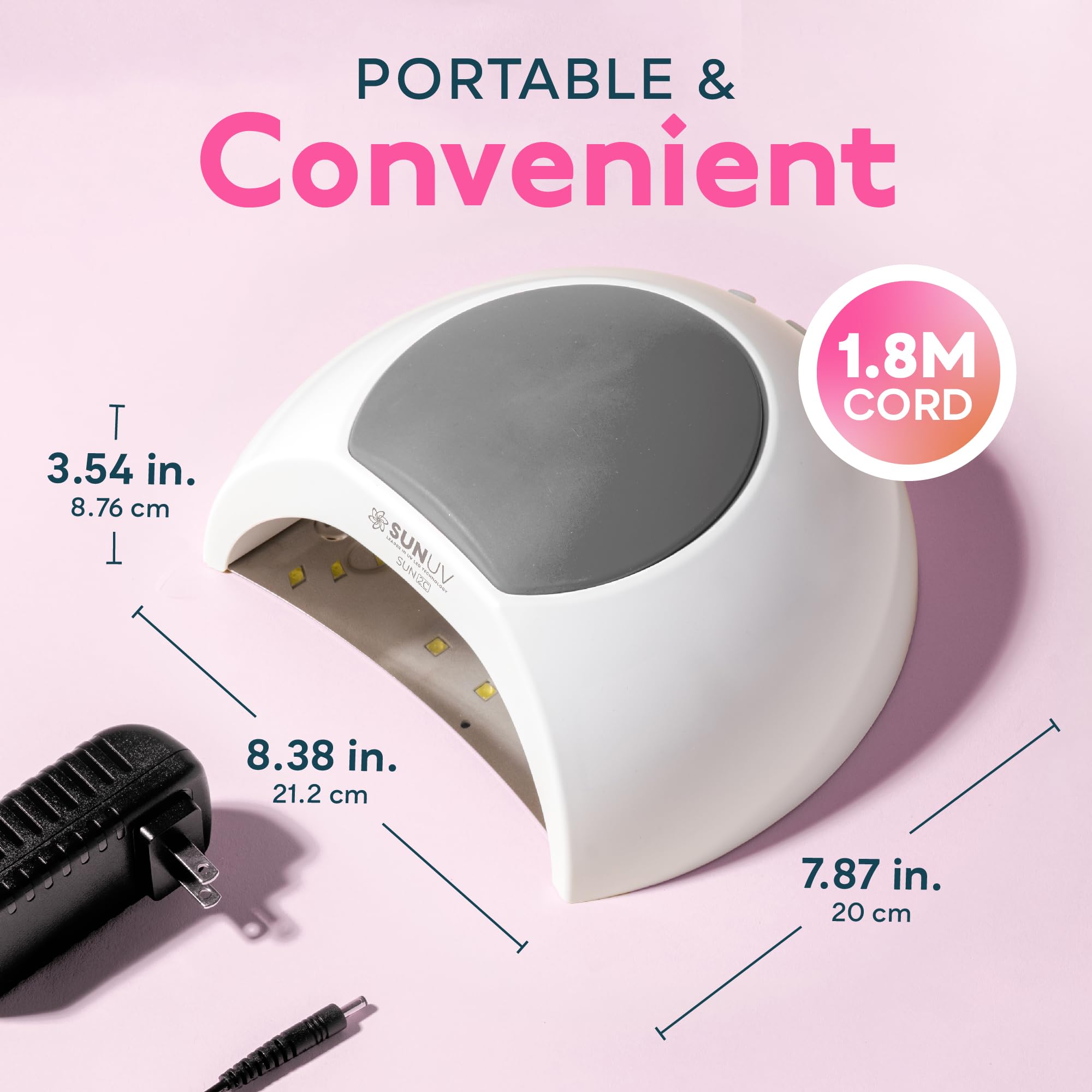 Amazon | SUNUV UVライト ジェルネイルポリッシュ用 UV LEDネイル