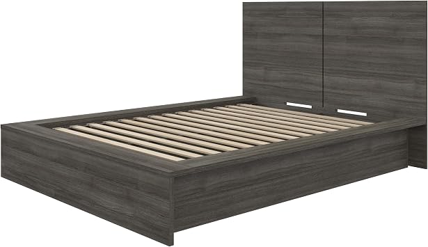 Nexera 404007 James Platform Bed with Headboad