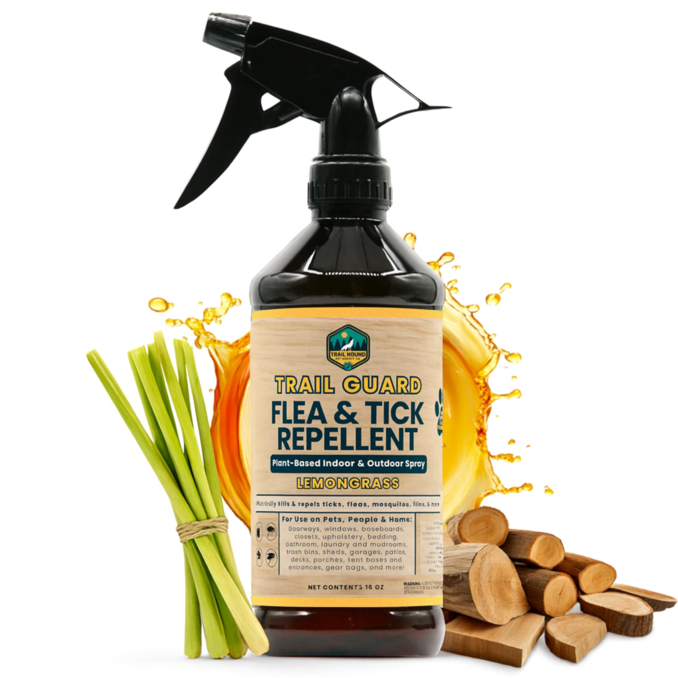 Trail Guard Natural Extra Strength Insect Flea and Tick Spray