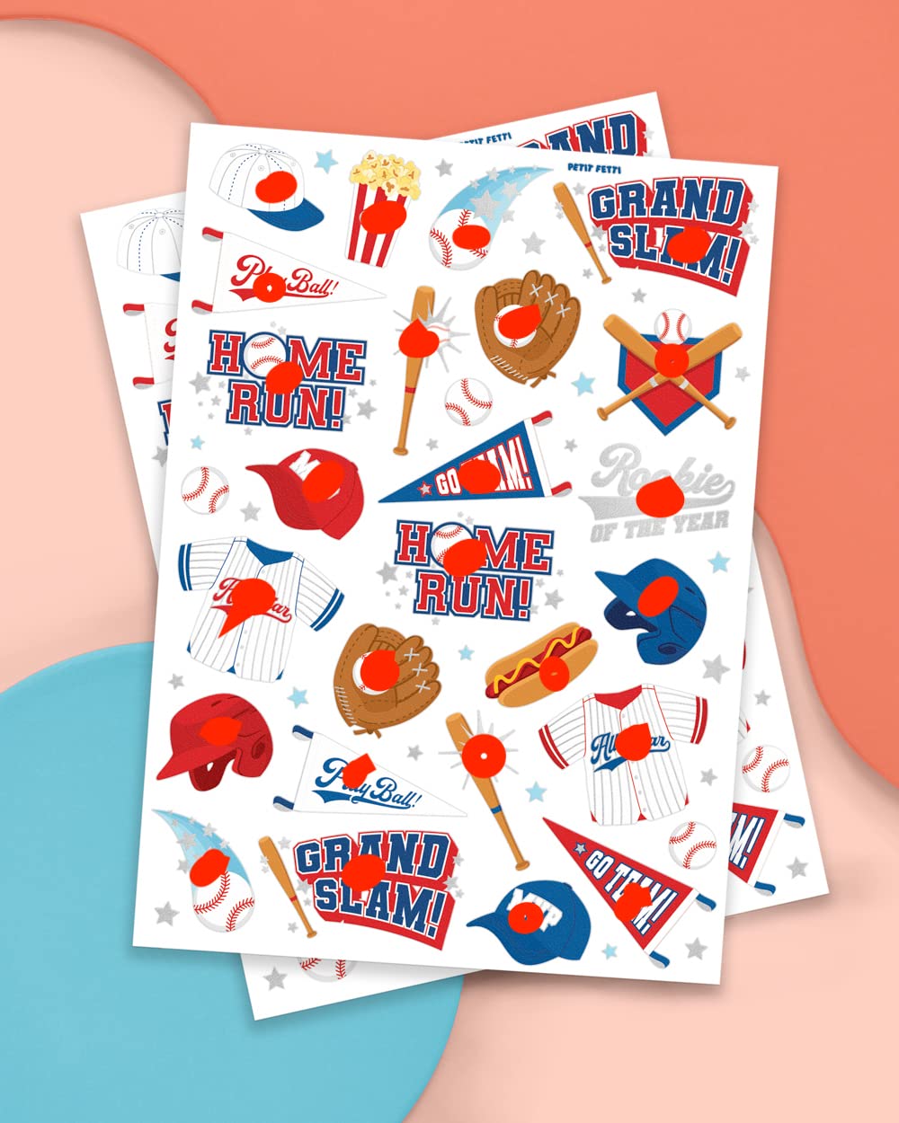 xo, Fetti Baseball Temporary Tattoos - 56 Foil Styles | Baseball Birthday Party, Boys + Girl Sports, Baseball Party Supplies, Baseball Baby Shower