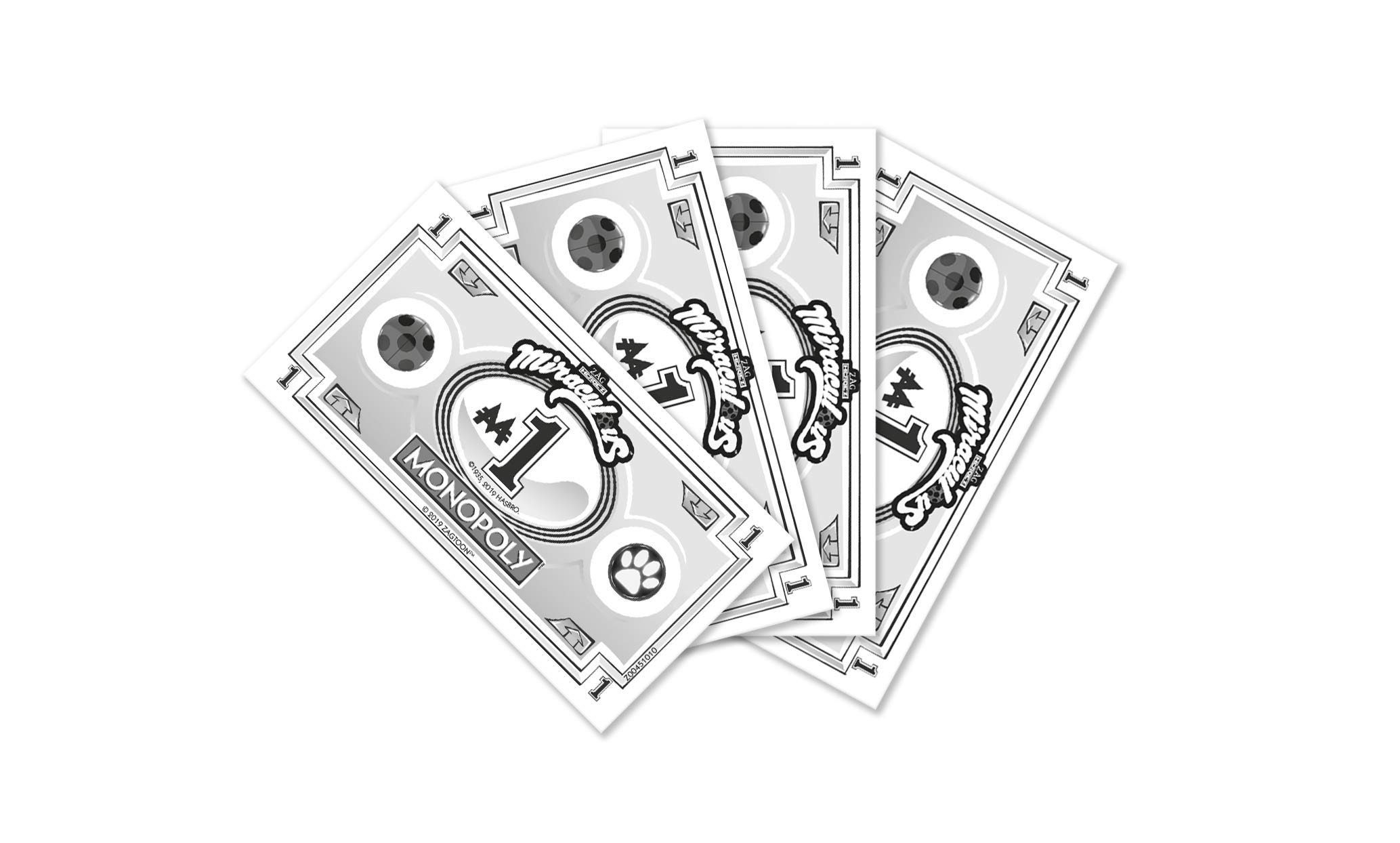 Winning Moves Monopoly Junior Miraculous auf Französisch – Brettspiel 5+ – Gesellschaftsspiel für 2 bis 6 Spieler – Gesellschaftsspiele für Familie auf Französisch