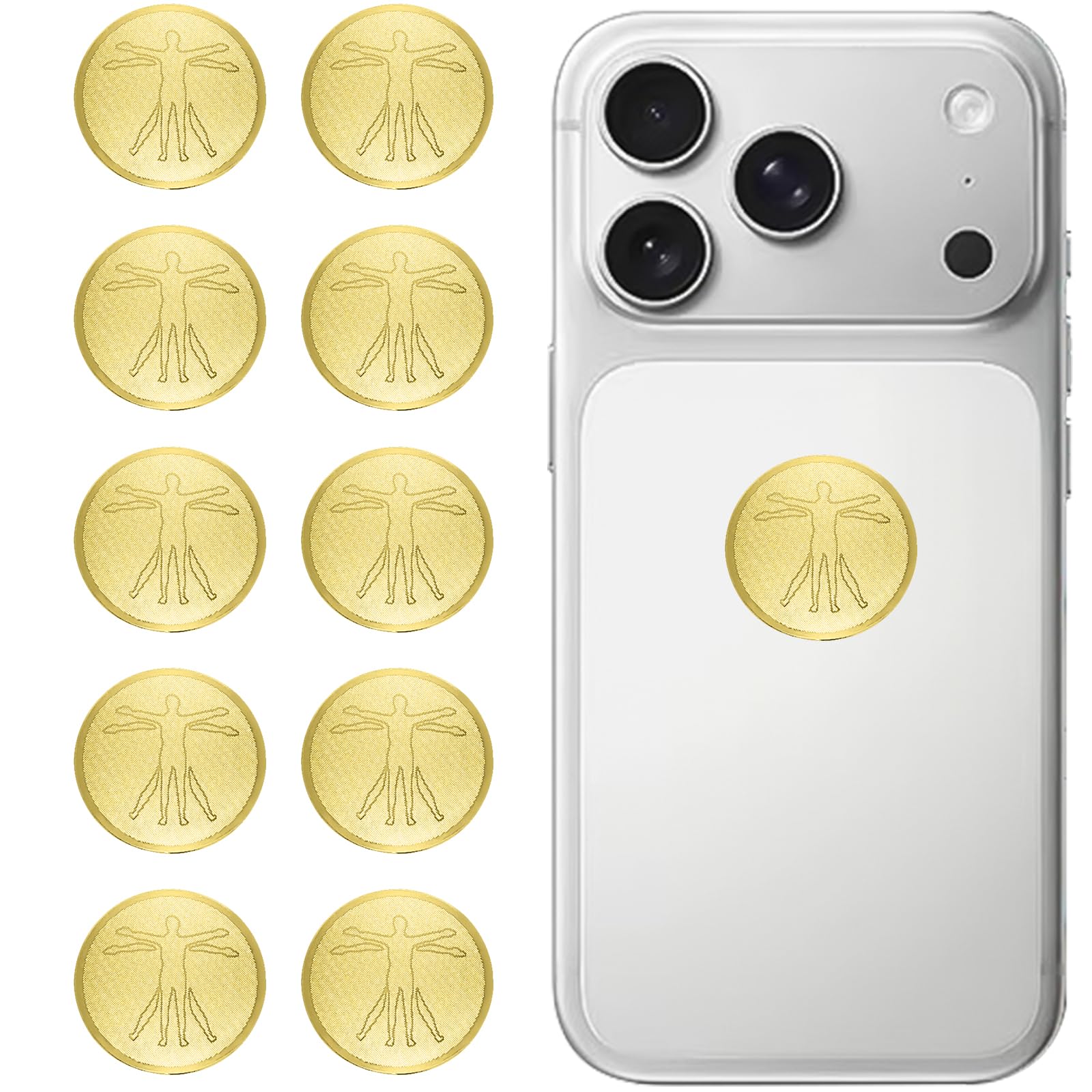 Amazon.co.jp: 電磁波防止シール 10枚セット スマホ 携帯 電磁波 99.99
