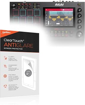 BoxWave Screen Protector Compatible with Akai MPC Live II - ClearTouch Anti-Glare 2-Pack, Anti-Fingerprint Matte Film Skin