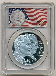 2015 W March of Dimes Commemorative Silver Flag Label Proof Dollar PR70 DCAM PCGS - coolthings.us