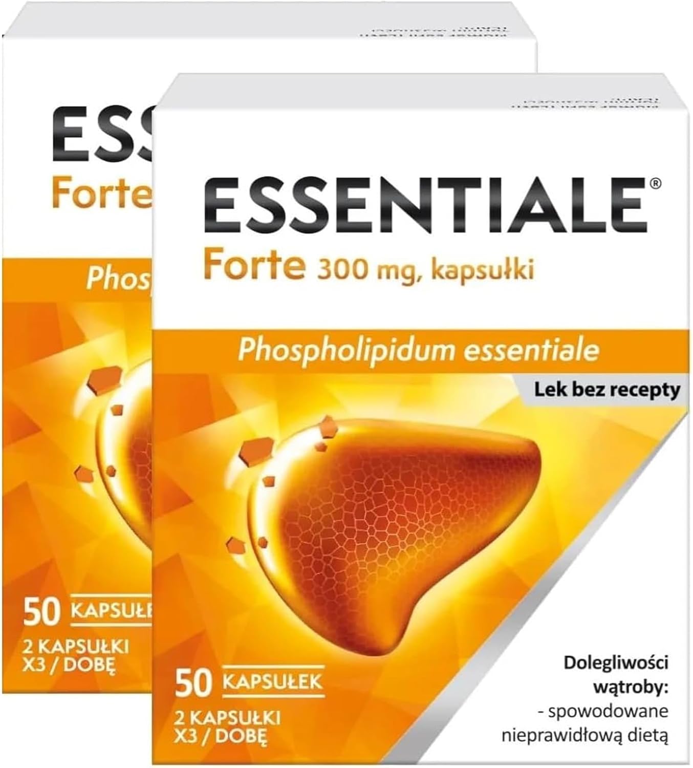 Essentiale Forte 300mg Liver Support Capsules, 4 Pack of 50 Capsules