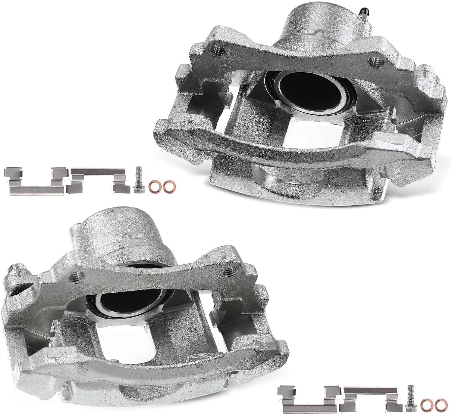 APremium Front Disc Brake Caliper Assembly with Bracket