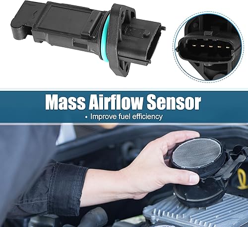 Miniatura 3 de uxcell Sensor de flujo de aire de masa de coche de repuesto para Volvo S60, S80, XC90, V70, número OE 31342363/8670114/9470776/20774533/138362,