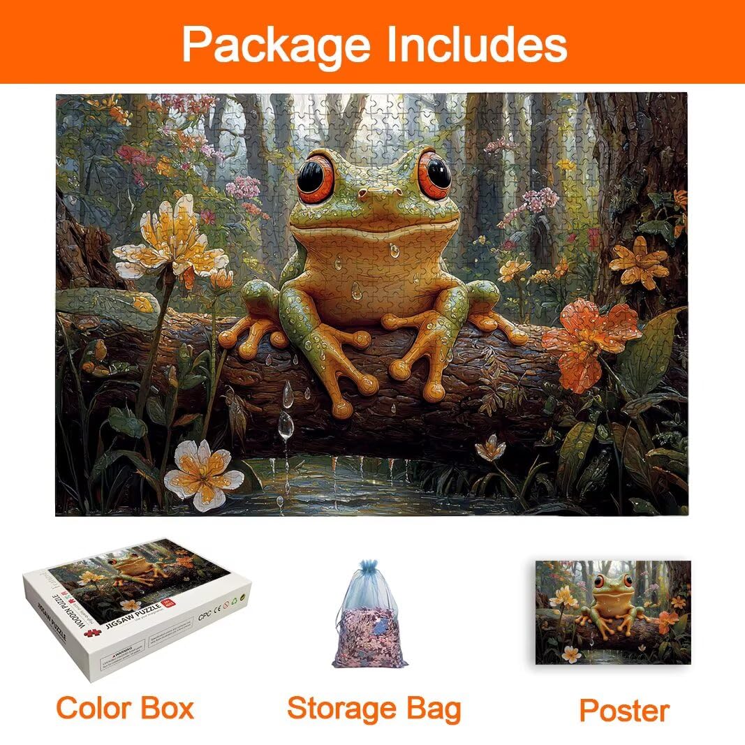 Puzzle Rana, Puzzle 5000 Pezzi Adulti per Decor, Regalo Donna/Uomo -8478