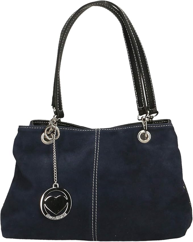 Chicca Borse Bag Borsetta a Mano in Pelle Made in Italy 32x20x14 cm :  Amazon.it: Scarpe e borse