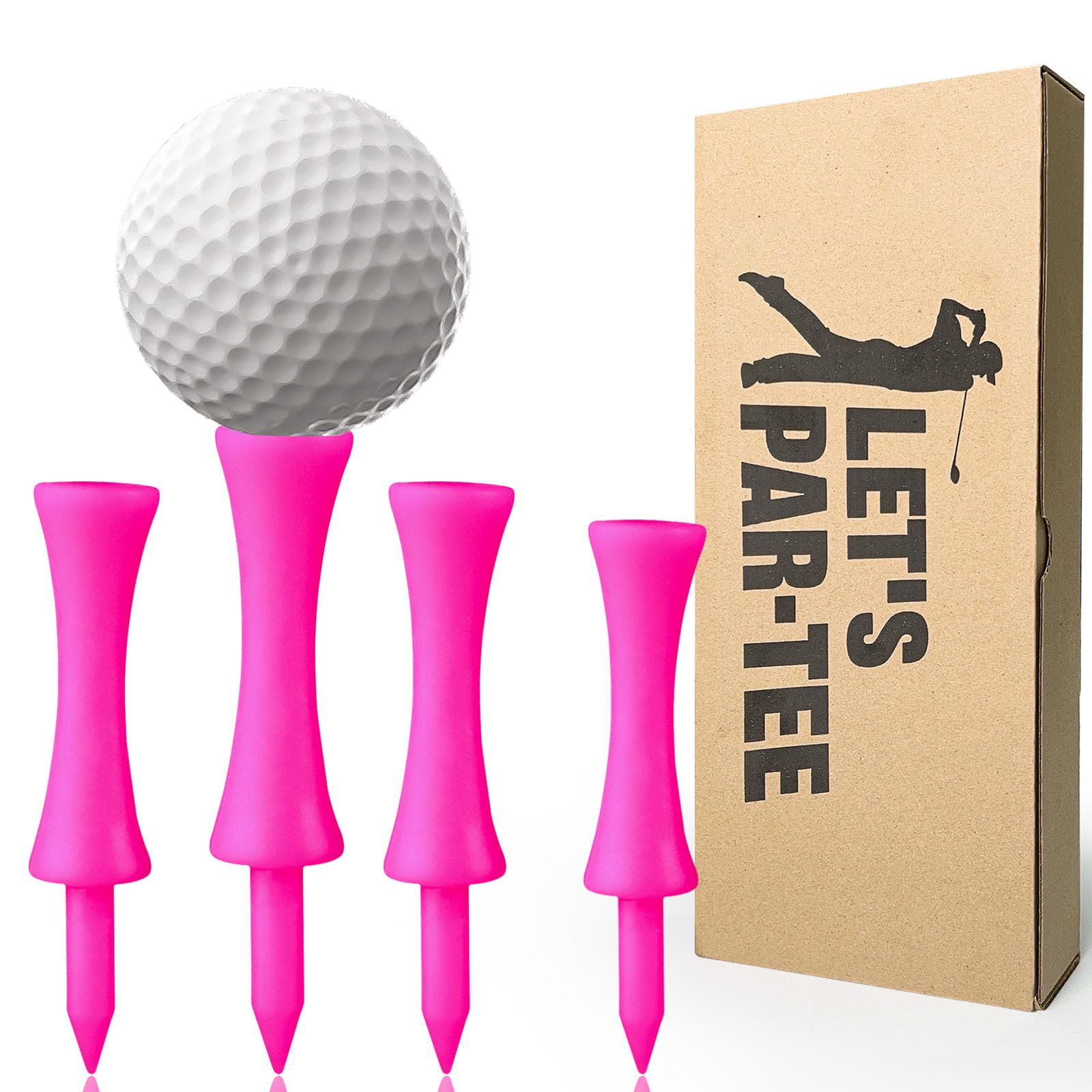 AXKAL Plastic Castle Golf Tees All in same Height 2 1/4 Inch Value 125 Pcs