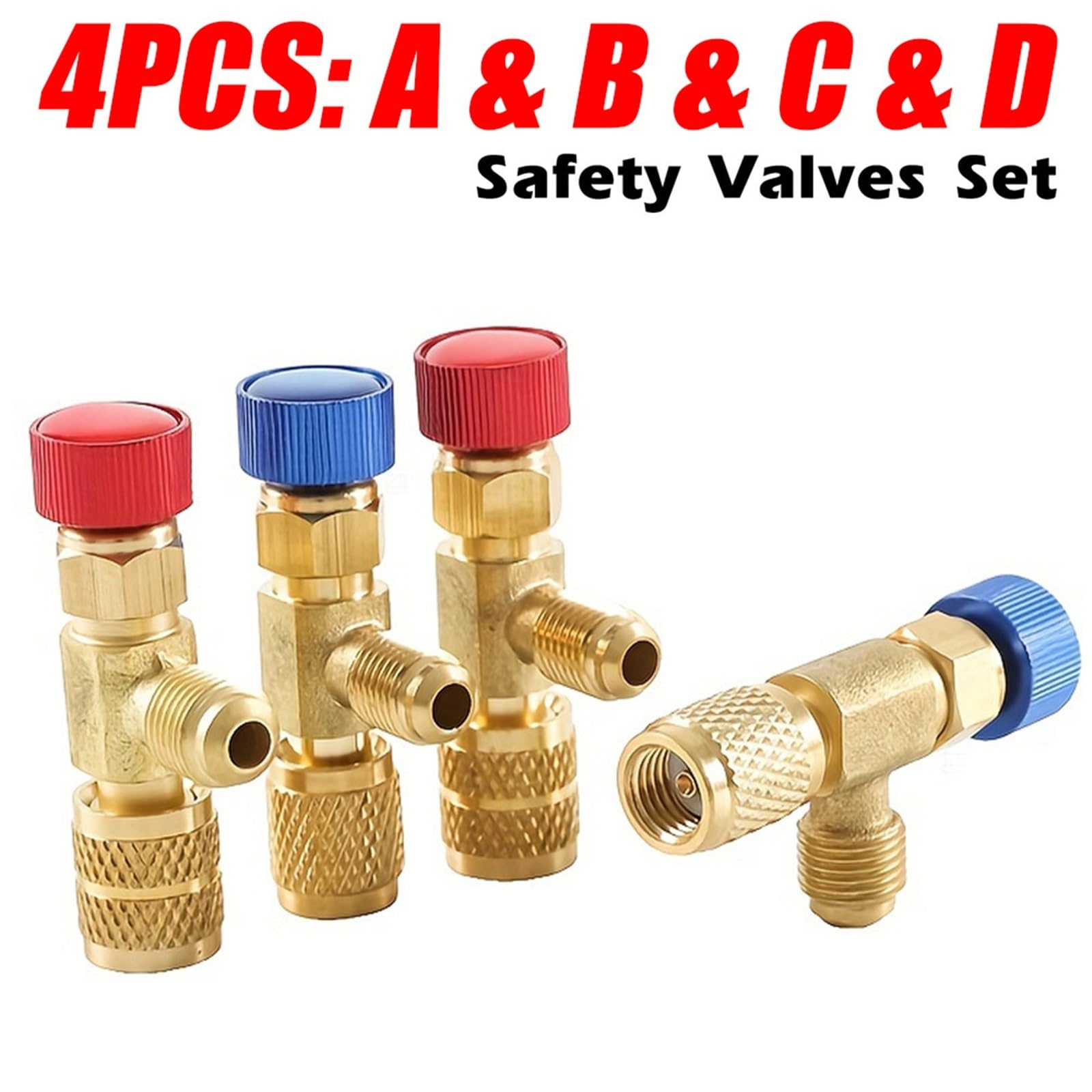 Soupape De SéCurité Adaptateur de sécurité 1/4 "pour adaptateur de sécurité femelle 1/4" mâle