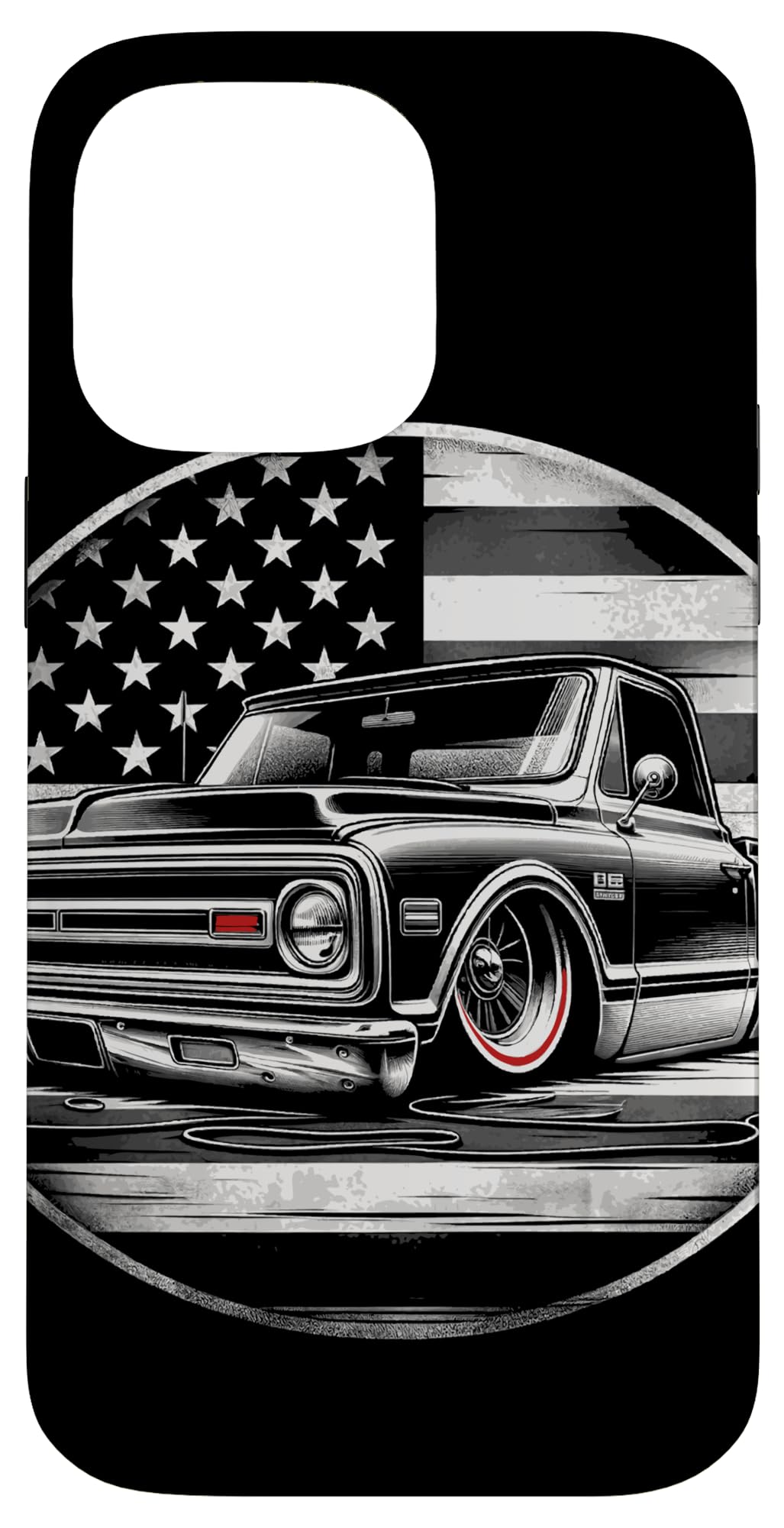 C10 Truck, 70's Old Truck, Vintage Classic Custom C10 Truck Case for iPhone 14 Pro Max