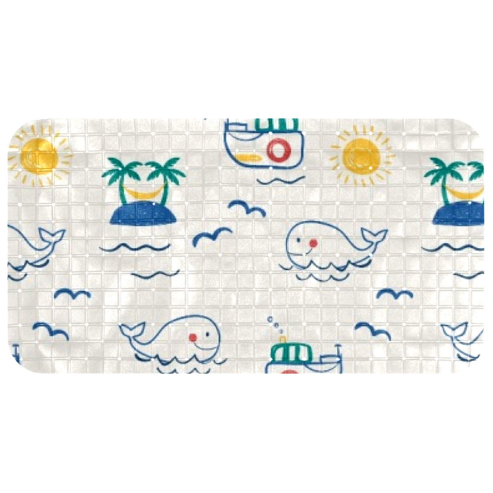 Tapis de bain pour la maison antidérapant 27,9 x 35,7 cm salle de sport
