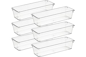 Ravinte Drawer Organizer - 3&quot; High Storage Bins