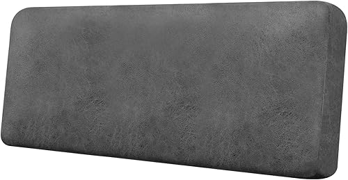 Vista 119 de Fundas de cojín para sofá, con aspecto de cuero, 3 piezas, juegos de fundas elásticas para asientos de sofá para sala de estar, fundas de cojín