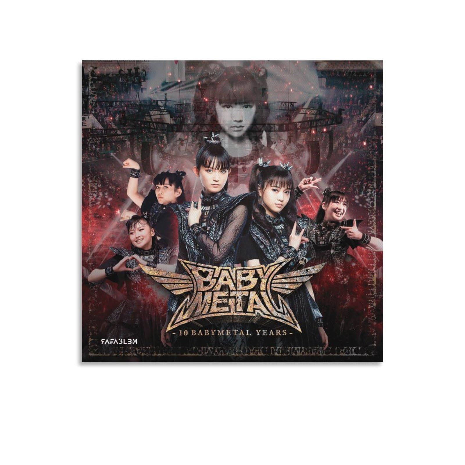 Amazon.co.jp: ベビーメタル ヘヴィメタルロックバンド ポスター (4