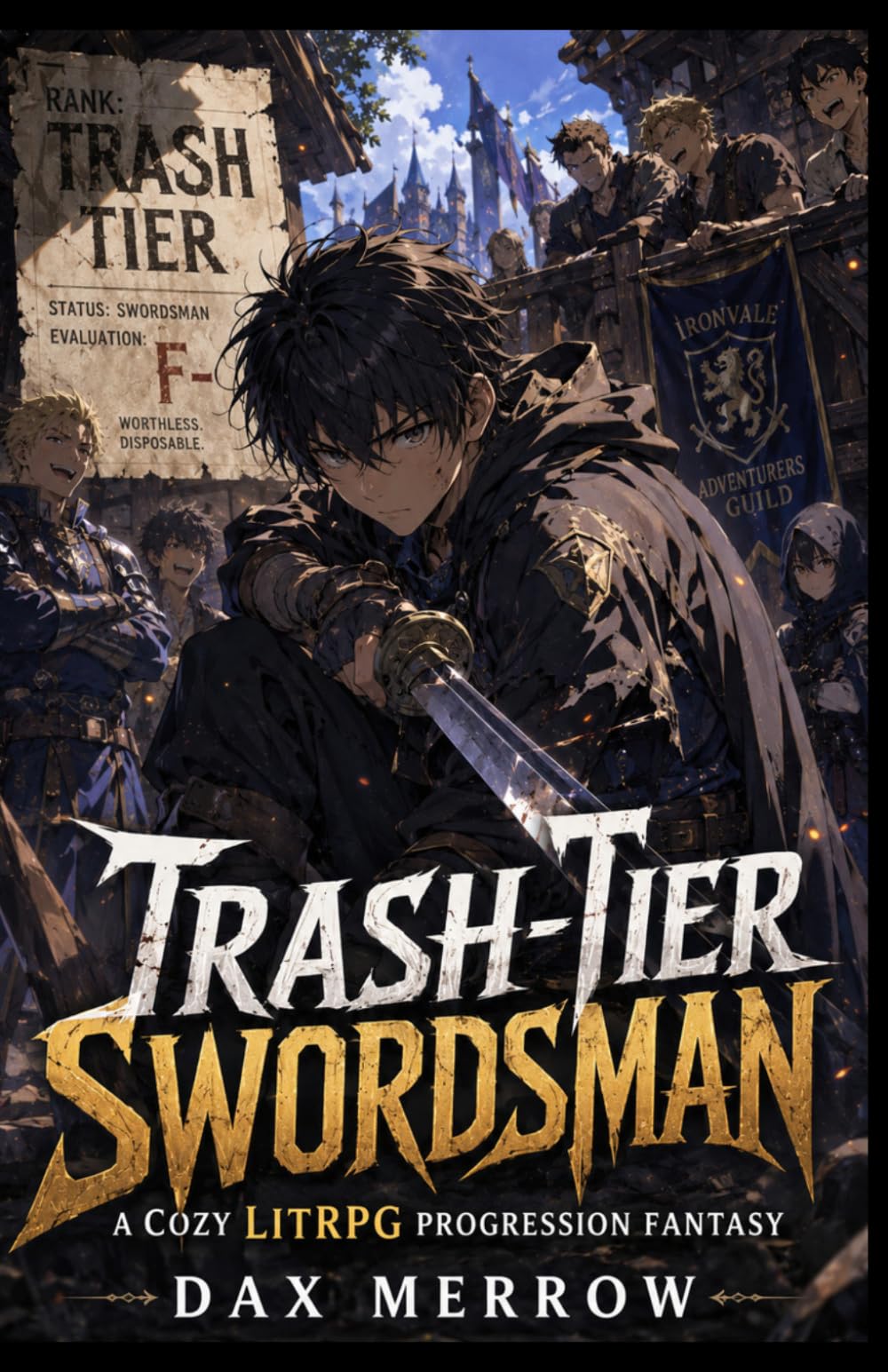 TRASH-TIER SWORDSMAN: A Cozy Litrpg Progression Fantasy