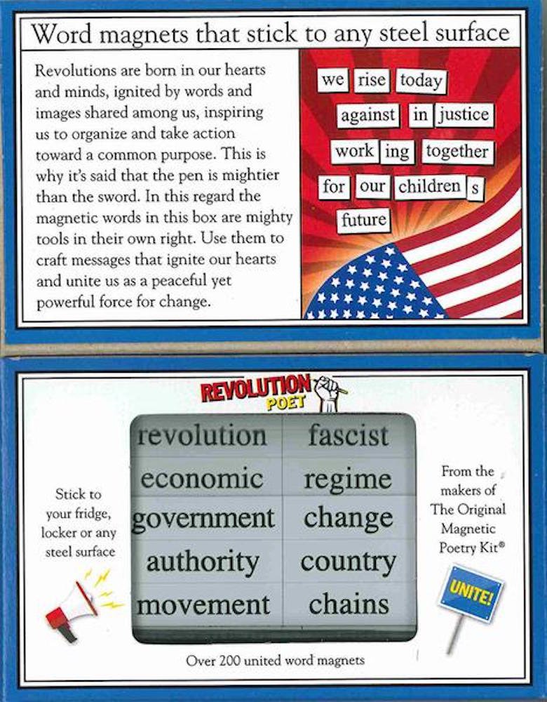 Magnetic Poetry - Revolution Poet Kit - Words for Refrigerator - Write Poems and Letters on The Fridge - Made in The USA - Image 2
