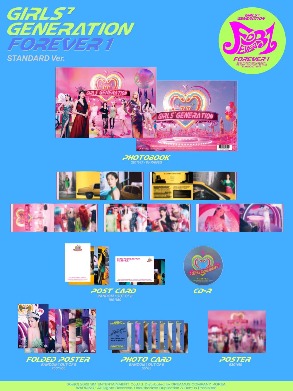 Amazon.co.jp: SNSD ガールズジェネレーション - FOREVER 1