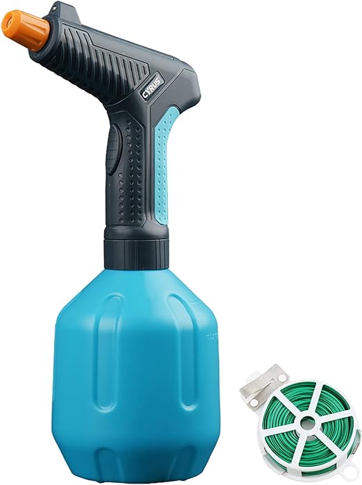 Amazon Co Jp 観葉植物霧吹き電動高性能全自動じょうろ園芸用1lガーデン庭木や花壇消毒や防虫の噴霧作業スリーエス 柔らかミストを噴霧する コンパクトノズル スプレーボトル Diy 工具 ガーデン