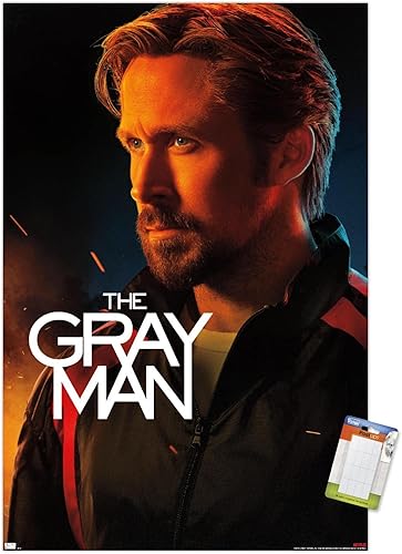 Trends International Netflix The Gray Man - Póster de pared de una hoja