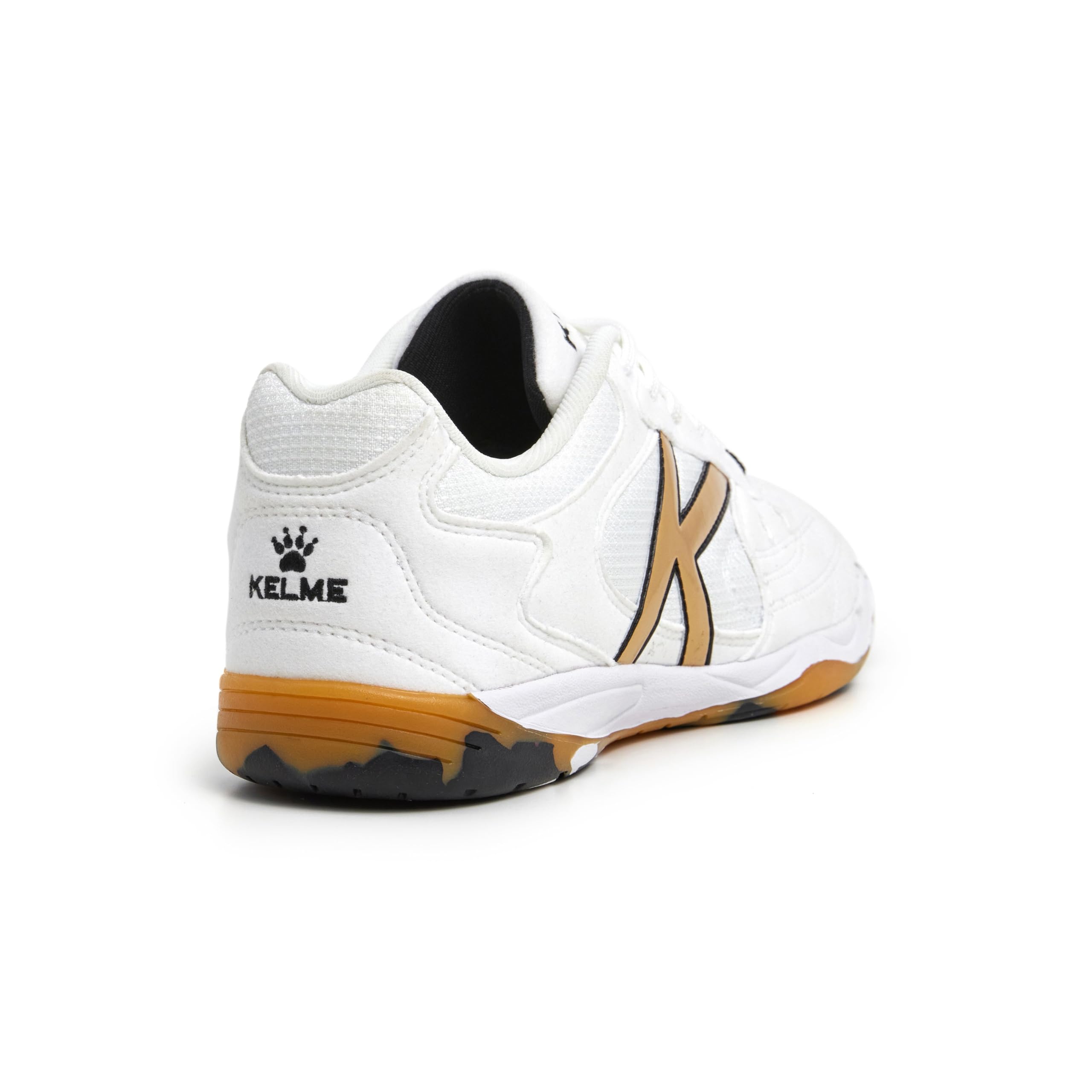 KELME Zapatillas De Fútbol Sala Indoor Copa Special Player Blanco-Oro-Negro