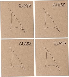 UKCOCO 4 Pçs Filme Temperado Protetor De Tela De Relógio Protetor De Tela De Relógio Acessórios De Relógio Protetor De Tela De Vidro Cobertura Completa Protetor De Tela De Relógio