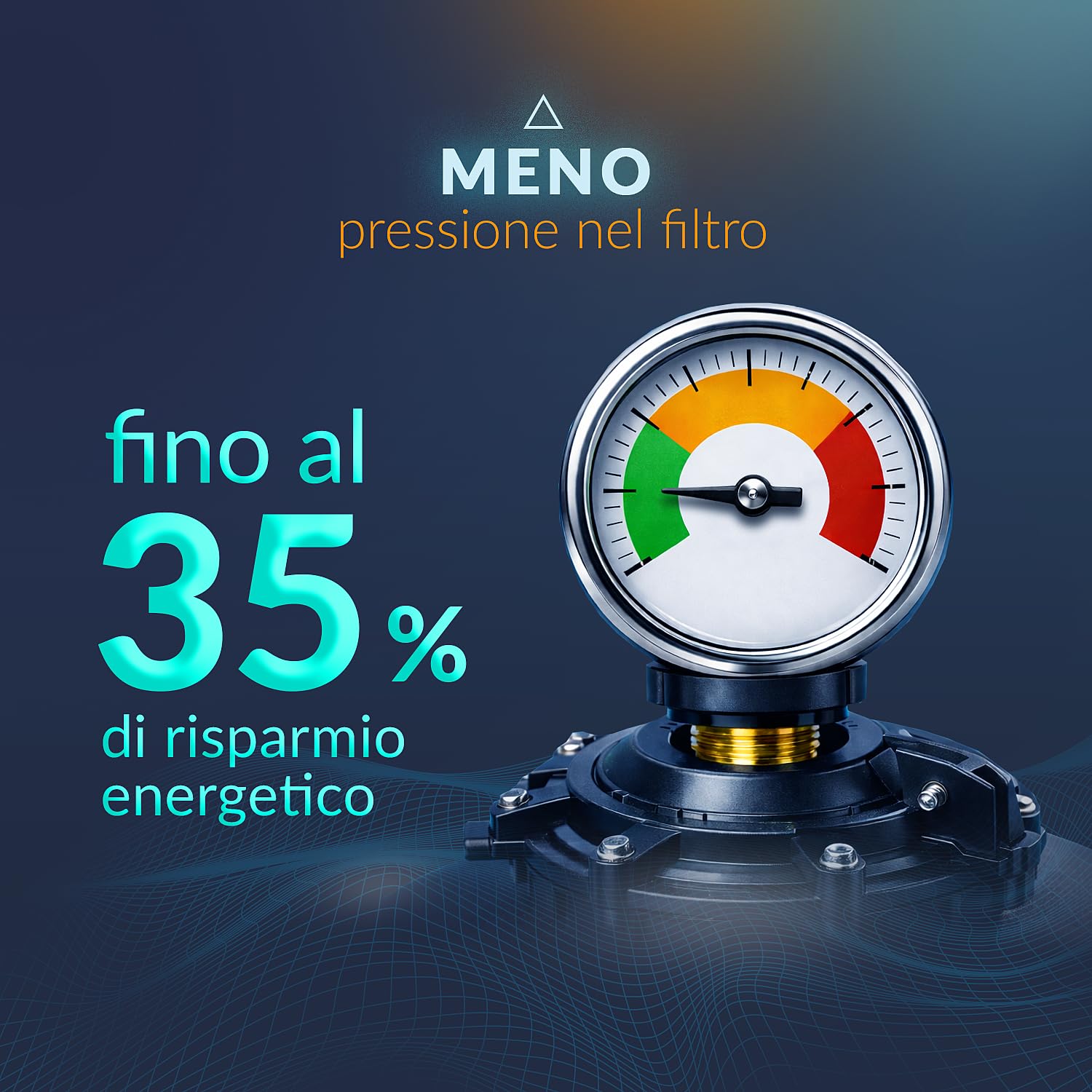 Nature Works Sabbia Filtrante di Vetro per Piscina con Un Potere di Filtrazione del 99,64%, Prodotto con Vetro Tecnico Vergine per la Massima Igiene - Sacchetto da 20 kg