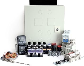 مجموعة أدوات التحكم في فرن طلاء المسحوق ، 240V 50A 12000W KIT-PCO304 DIY Kit فقط