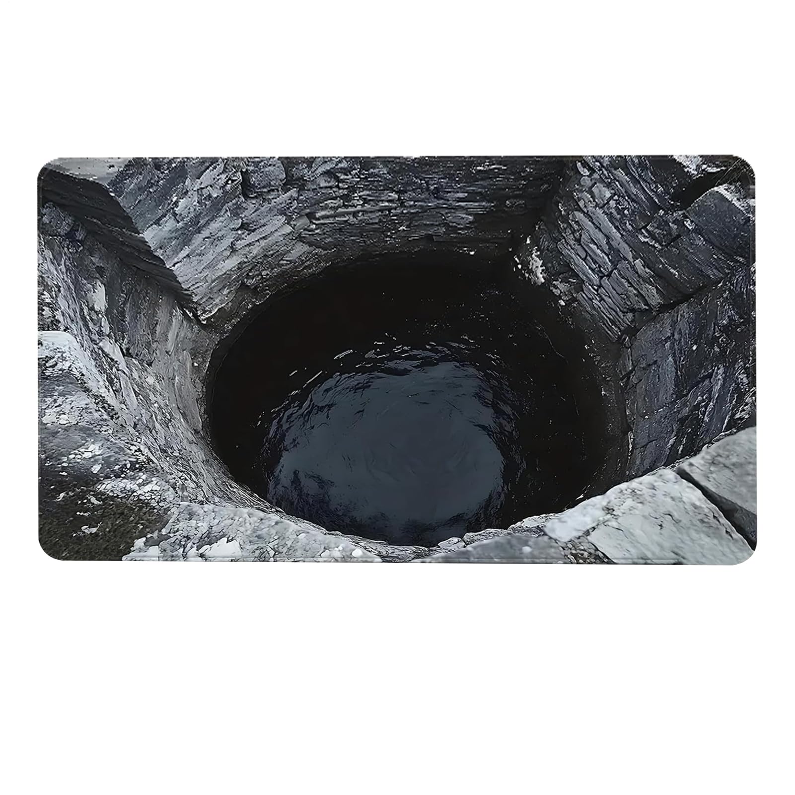 Tapis 3D trou sans fond pour transformer l'ambiance de votre entrée
