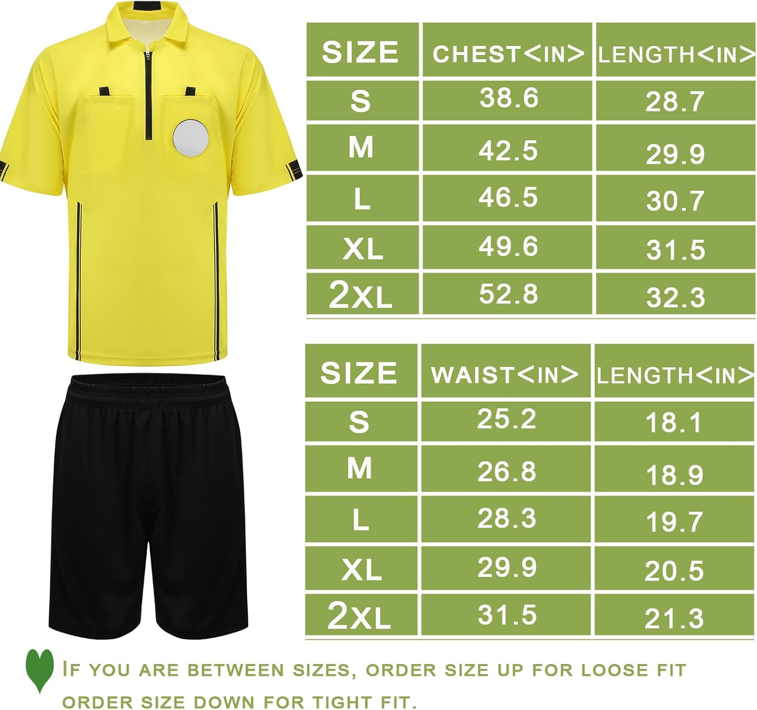 redgino Soccer Referee Kit Pro Soccer Referee Shirt Jersey,Ref Costume Shorts,Coach Whistle,Referee Socks, Linesman Flags and Cards Umpire Uniform Sport Accessory for Adult Teenager - Image 6