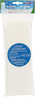 Epil-Vite / Hair Away - Waterproof Honeycombed Waxing Strips, 100 Count