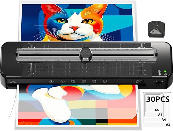 A3 Laminator con Sistema Anti-Atasco y 30 Hojas