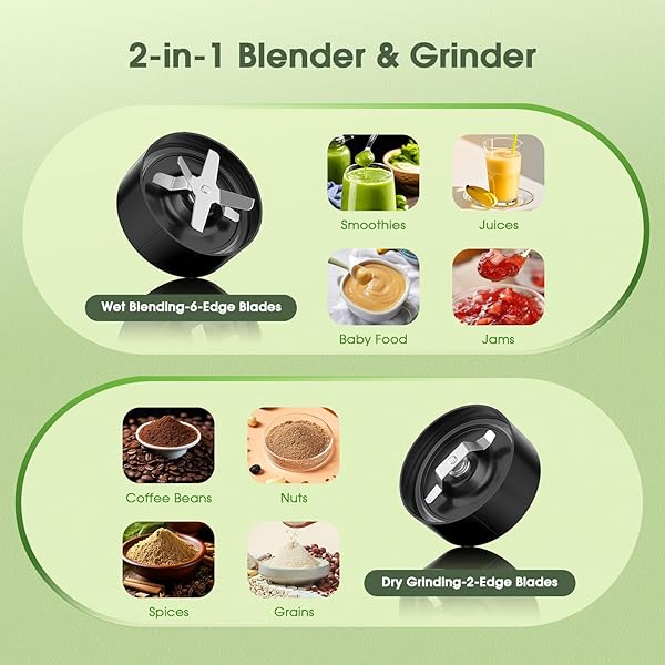 25000 RPM Portable Smoothie Blender 4