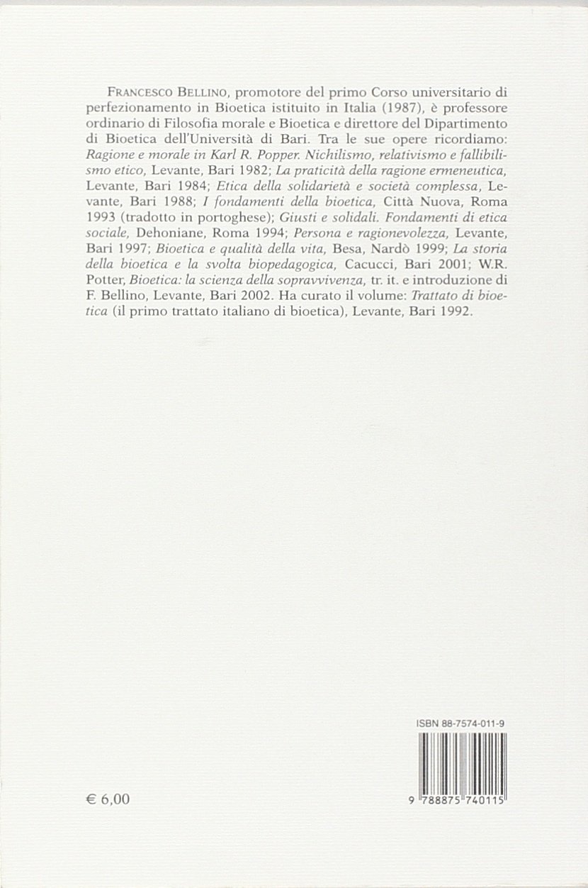 La bioetica nel magistero pontificio: da Pio XII a Giovanni Paolo II