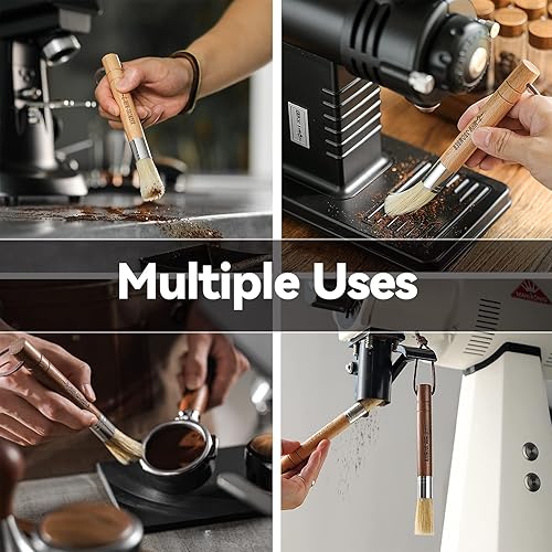 Miniatura 10 de MHW-3BOMBER Caja de café expreso, 1.2 L (15 tazas) caja de café con barra de golpeo extraíble y almohadillas antideslizantes para disco de expreso,