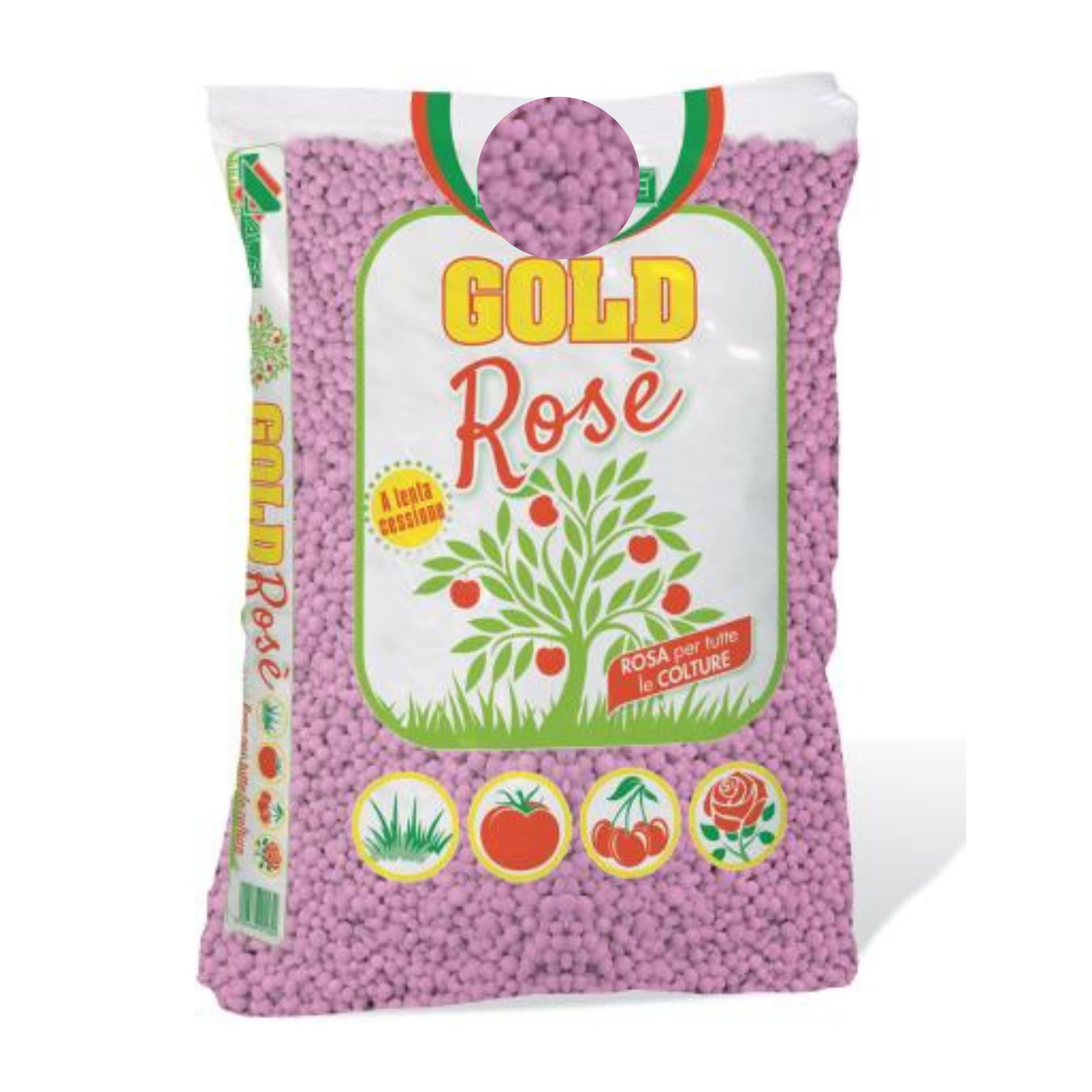 Fertilizzante Granulare - a Lenta Cessione - per Giardinaggio | Concime Piante Verdi - Ornamentali e Orto - Nutrizione Completa | Rilascio Graduale per Tutte le Colture - da Febbraio a Ottobre - 25 kg